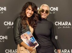 THE EDITOR ALESSANDRA LUTI AND THE FASHION DESIGNER CHIARA BONI